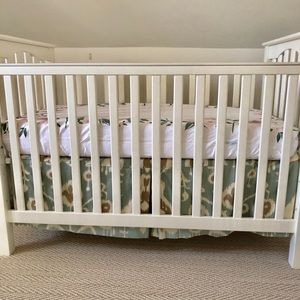 Custom Crib Skirt for Nursery
